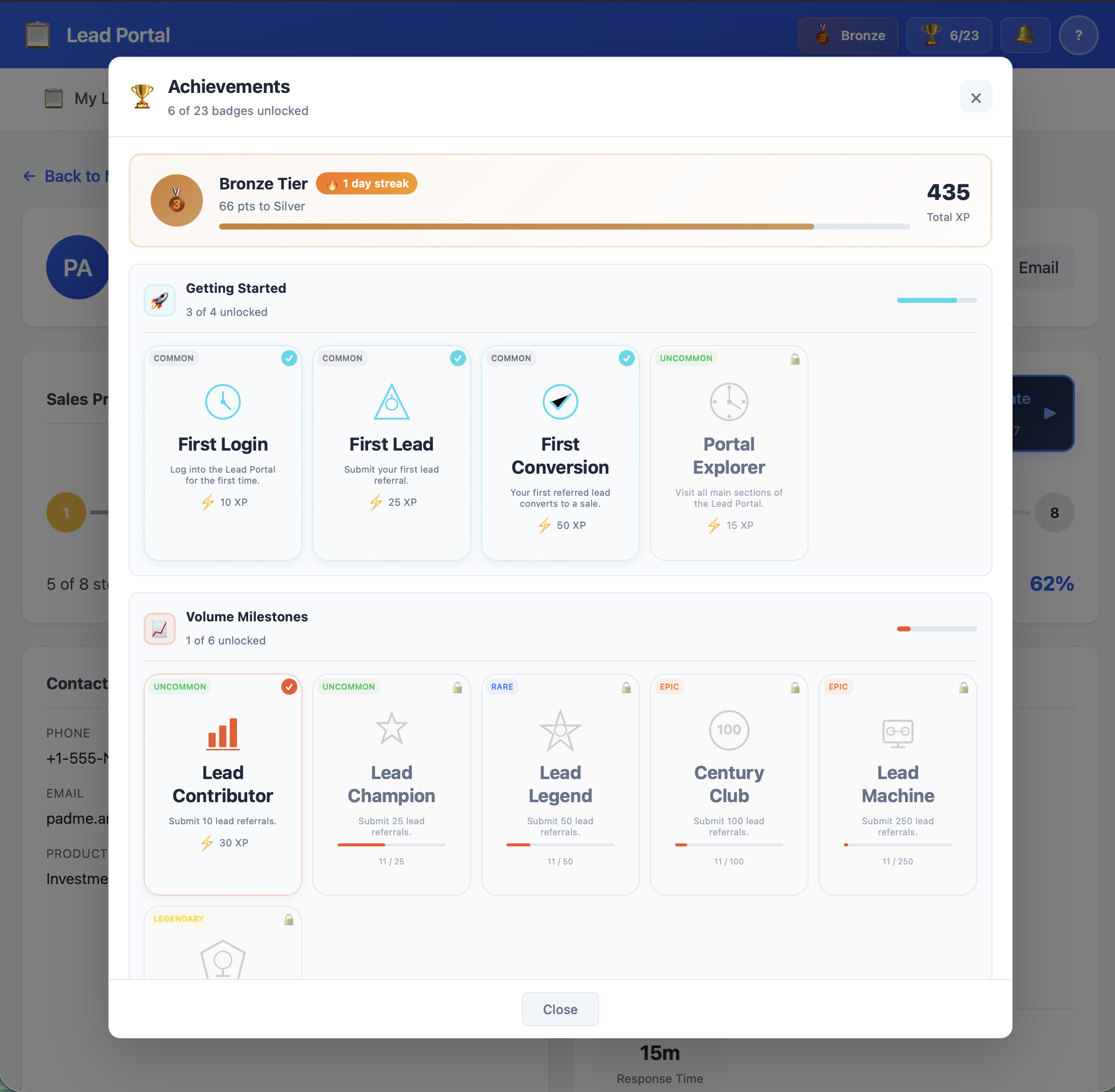 Relationship Manager Portal — The bridge between banking and insurance — view 3